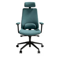 Stylish Ergonomic Office Chair with Adjustable Headrest and Lumbar Support